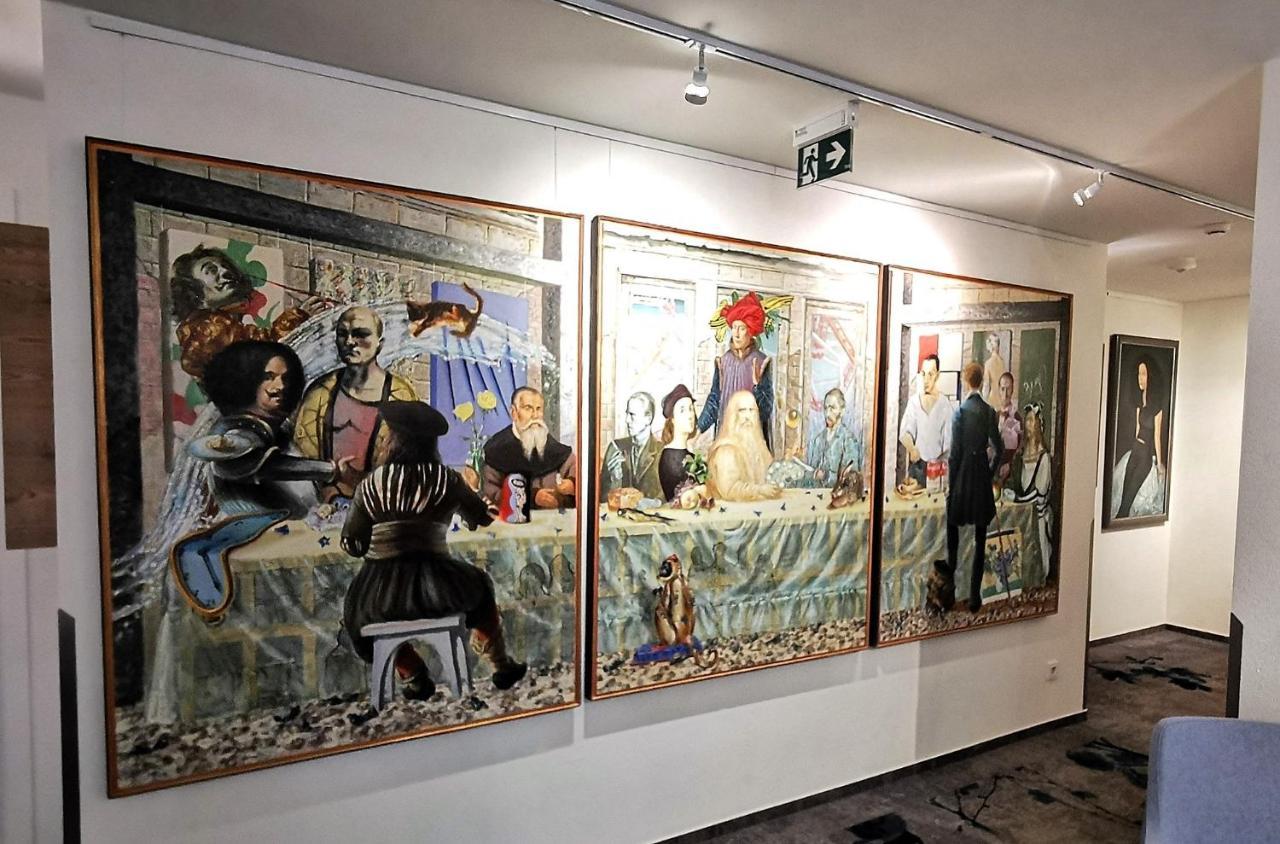 Art & Galerie Hotel Lenz Plauer See Fuenfseen ภายนอก รูปภาพ